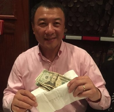 Jay Lin - Collects Big Campaign $$ Donations