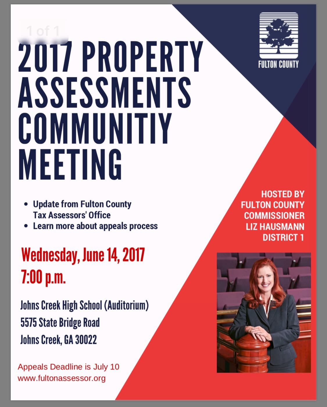 Fulton County Assessor Meeting
