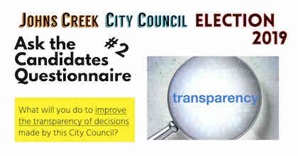 ask the candidates-2 improve transparency of decisions-