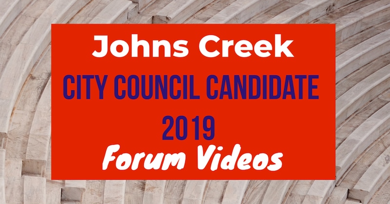 Johns Creek Candidate Debate