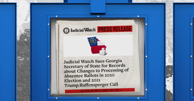 Judicial Watch - Georgia Lawsuit