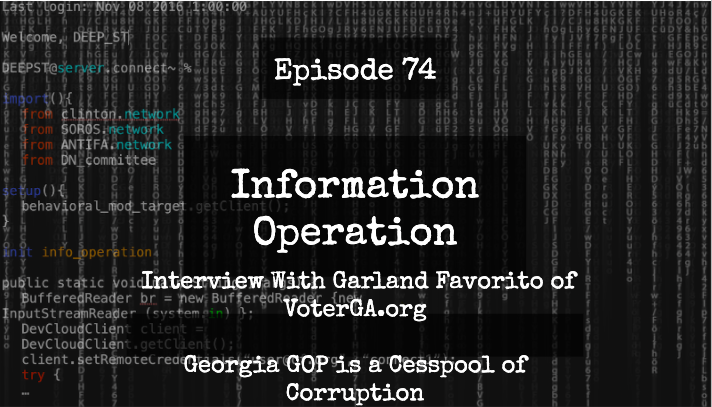 IO Episode 74 - Interview With Garland Favorito Of VoterGA.org