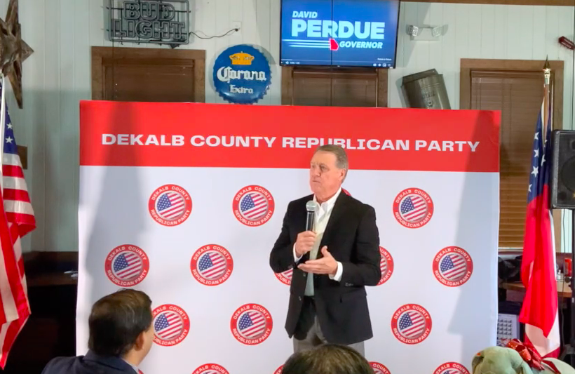 VIDEO: GA Gubernatorial Candidate David Perdue Speaks To Dekalb County, GA Breakfast 1/15/22