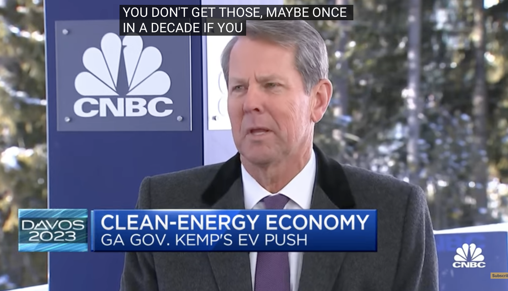 Davos Only Invited Kemp To Give Him A Pat On The Head For Not Securing Georgia’s Election