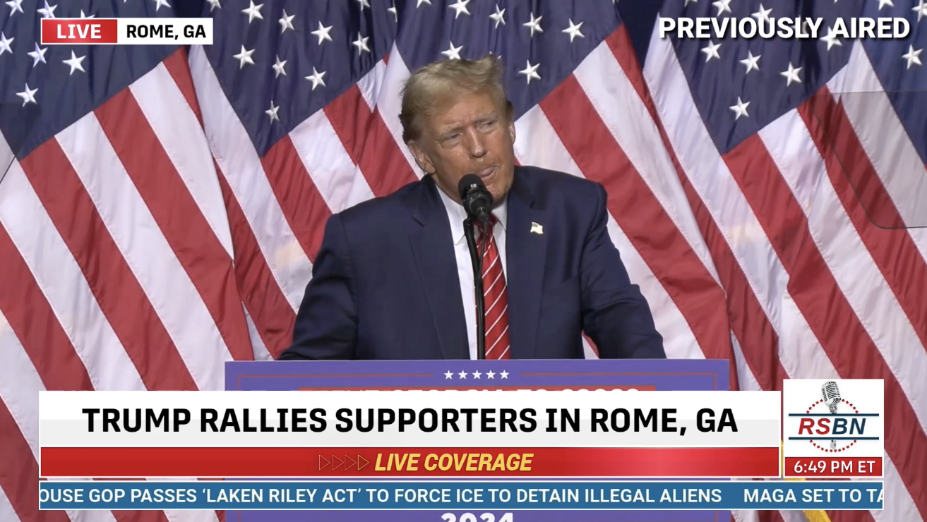 Who The Hell Is Running Trump Team In Georgia? Someone Blocked America First Candidates At Rome Rally